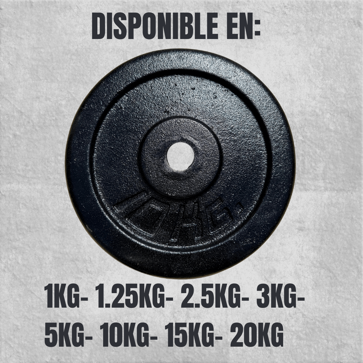 Discos Lisos Clásicos (Precio por Kg)